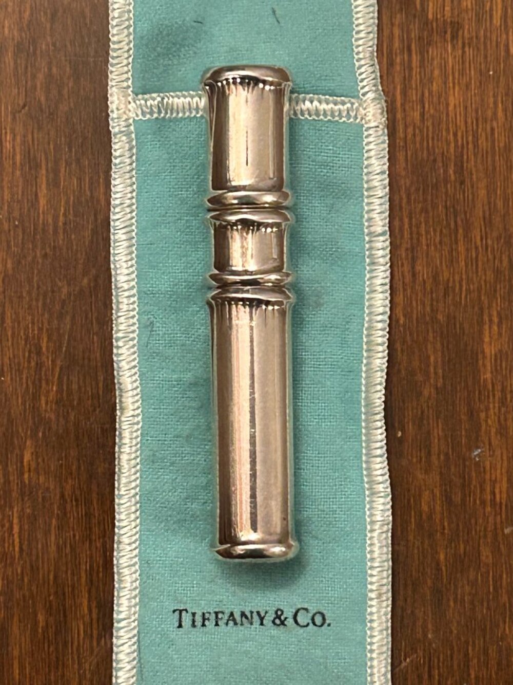 Tiffany & Co Bamboo Pill Case / Atomizer